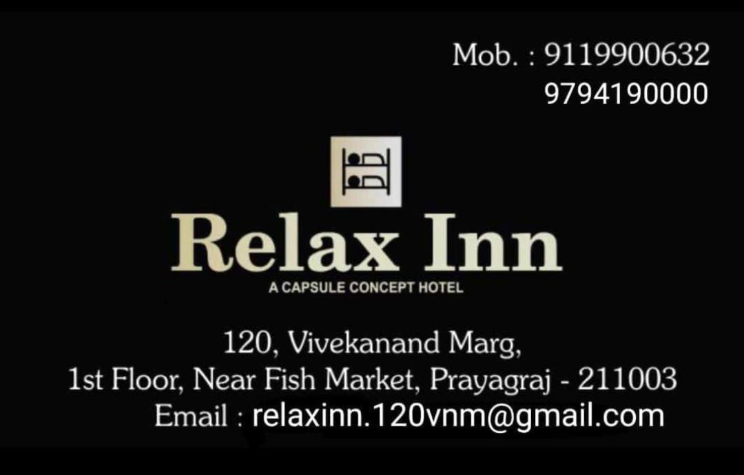 Hotel Relax Inn Allāhābād Junction Exteriör bild